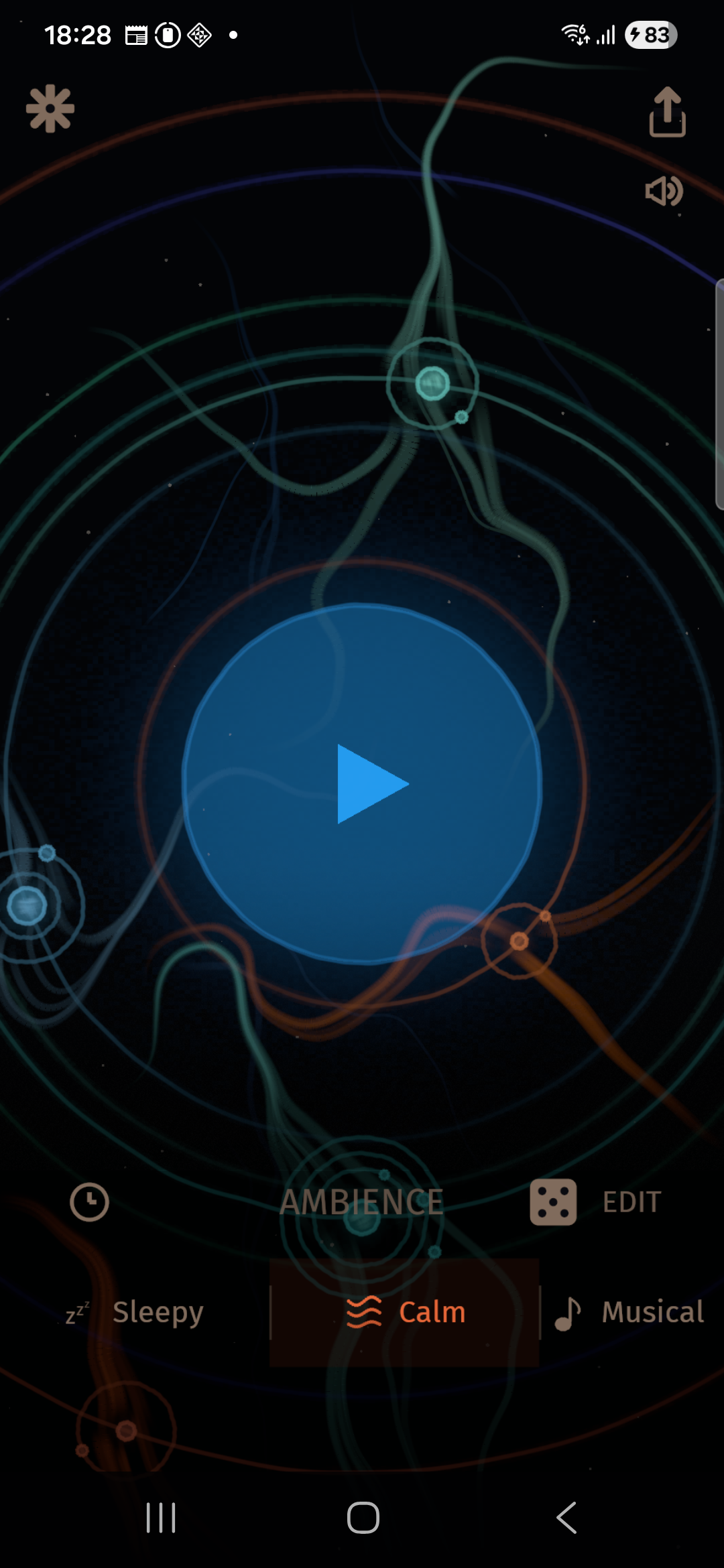 Orbiter on Android — Orbit view