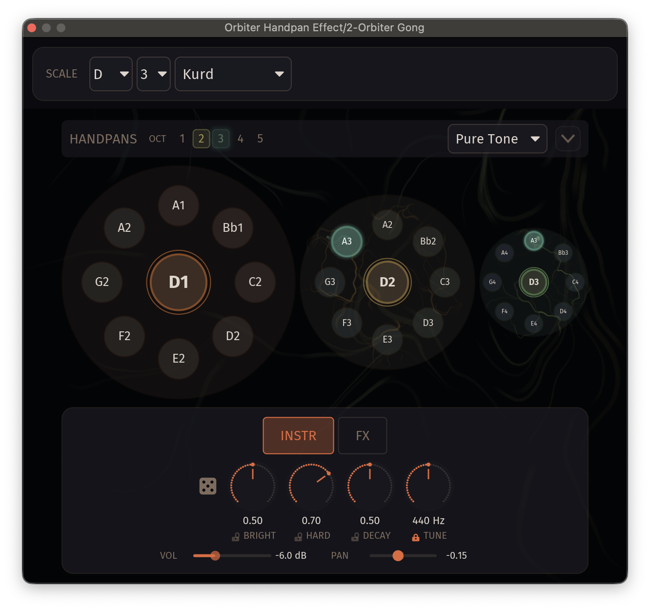 Orbiter Handpan plugin